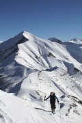  sur la crête de la Petite Autane